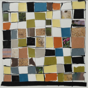 Vogelperspektive, Papier und Tusche, 17 cm x 17 cm