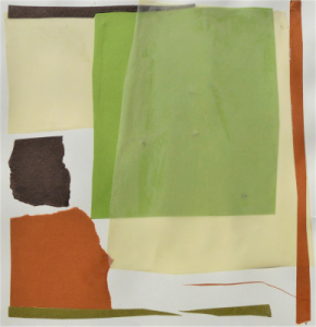 Von oben geordnet 3, Papier 18 cm x 17 cm